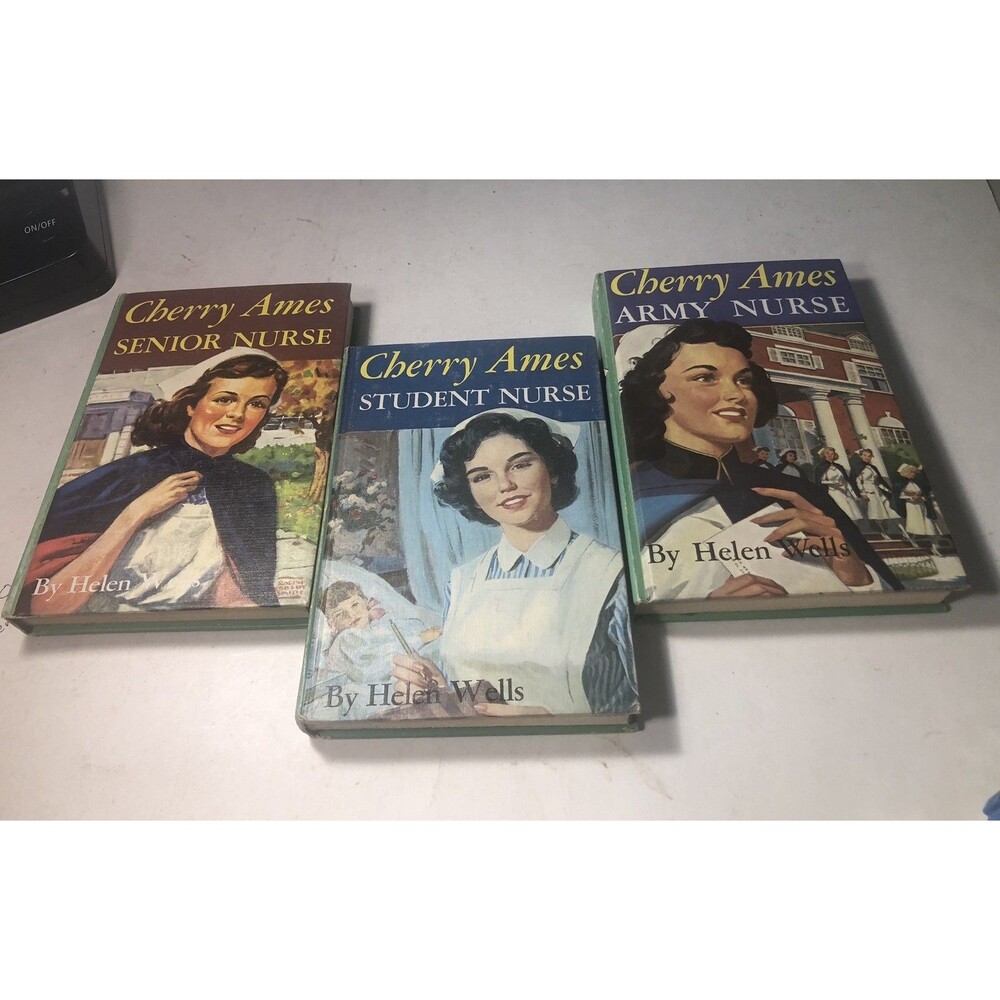 Vintage Cherry Ames Student Nurse 3 Books Volume 1,2,&3 1943 &44